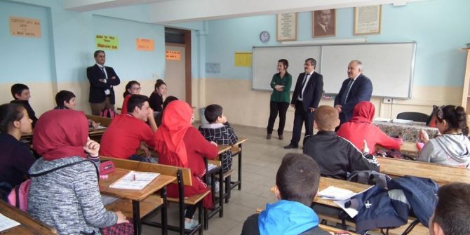 Havran’da Kaymakamın Okul Ziyareti