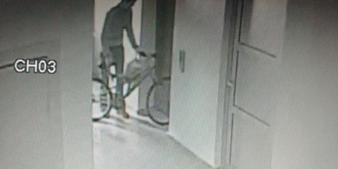 Bisiklet Hırsızlığı Kamerada