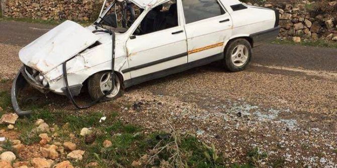 Mucura Kapılan Otomobil Takla Attı: 3 Yaralı