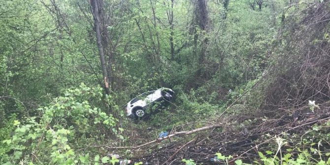 Bolu Dağı’nda Yağış Kazaya Neden Oldu: 2 Yaralı