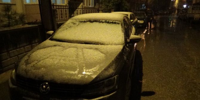 Kütahya’da Kar Sürprizi