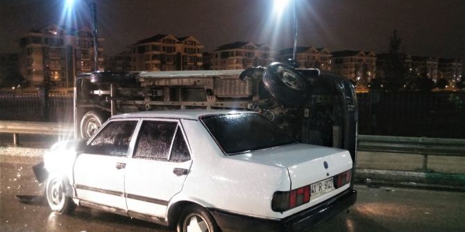 Yeni Aldığı Aracı Yan Yattı, Oğlu Parayı Aradı