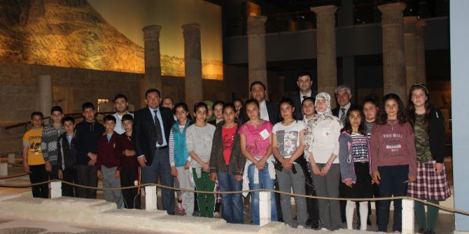 Öğrenciler, Zeugma Müzesini Gezdi