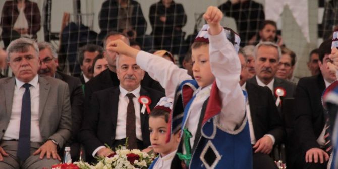 Suriyeli Çocuklar Da 23 Nisan Coşkusu Yaşadı