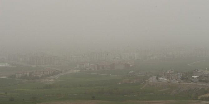 Adıyaman’ı Toz Bulutu Kapladı