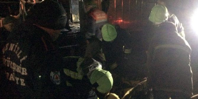 Aydınlı İşçi Yanarak Hayatını Kaybetti