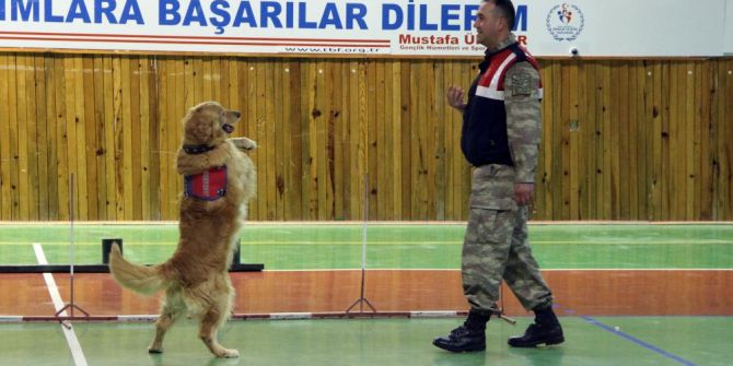 23 Nisan’da Jandarmadan Köpeklerle Gösteri
