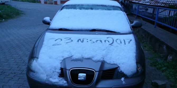 Bilecik’te Kar Sürprizi