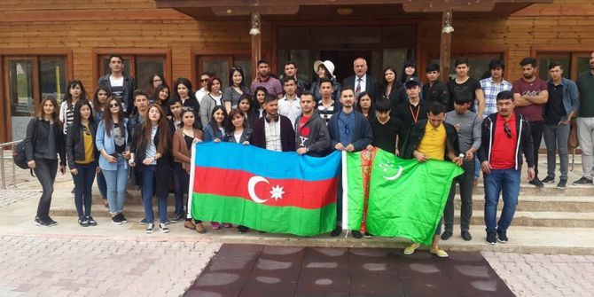 Turizm Haftasında Türki Cumhuriyetine Mensup Öğrencilere Malatya Turu Yaptırıldı