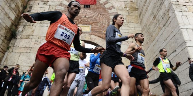 Bursa’da Tarihi Kent Koşusu Coşkusu