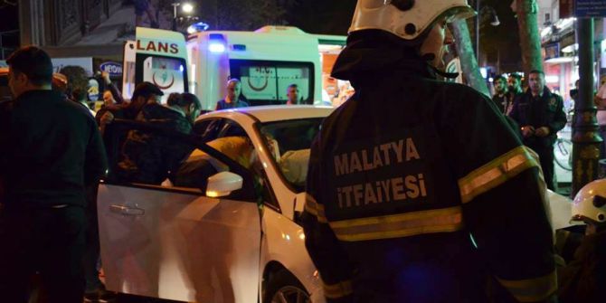 Malatya’da Trafik Kazası: 3 Yaralı