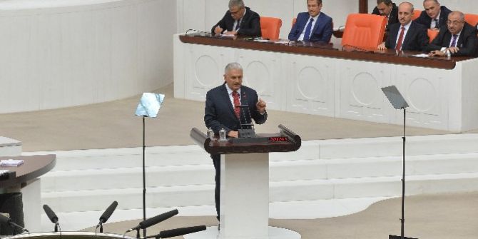 Başbakan Yıldırım, Tbmm 23 Nisan Özel Oturumunda Konuştu