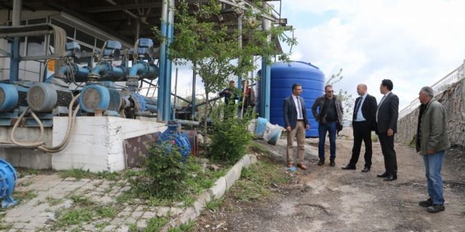 Soma’nın İçme Suyu Tesislerine Yakın Takip