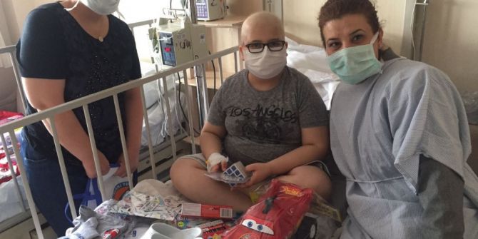 Gönüllüler 23 Nisan’da Hastane Ziyaretinde Bulundu