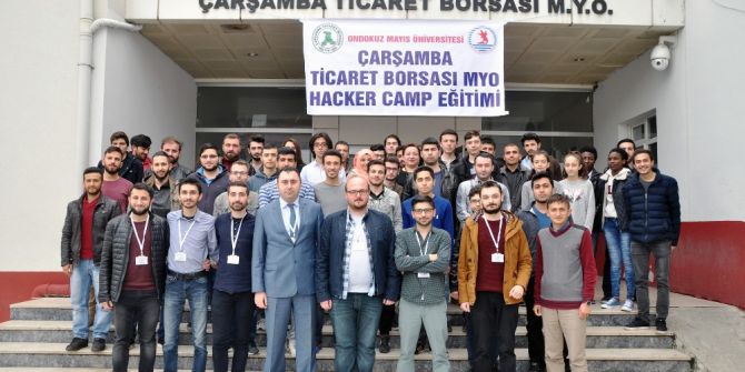 Omü ‘Hacker Kampa’ Ev Sahipliği Yaptı