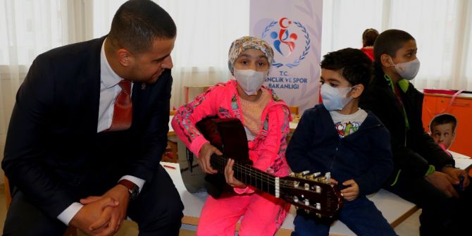 Olimpiyat Komitesinden Lösemili Çocuklara Ziyaret