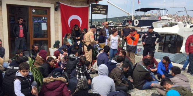 Çanakkale’de 51 Kaçak Yakalandı