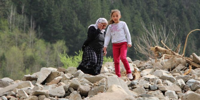 Trabzon’da Hes Bağlantı Borusu Patladı