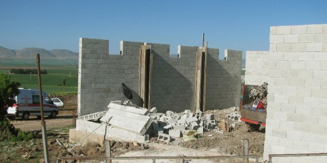 Araban’da İnşaat Duvarı Çöktü: 1 Ölü, 1 Yaralı