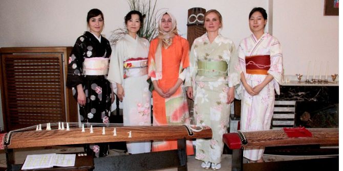 -Japon Koto’sundan ‘Katibim’ Melodileri Yükseldi