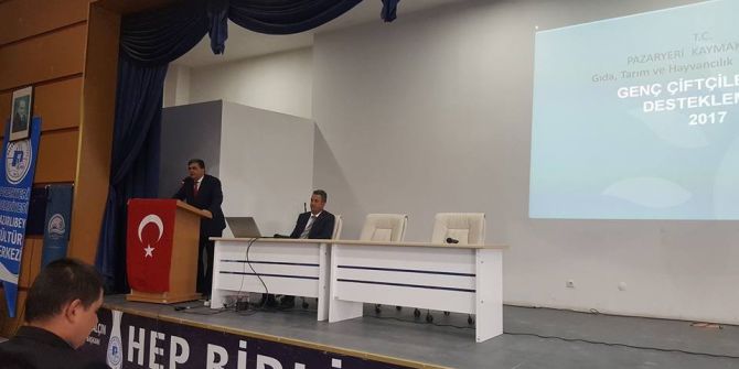 Muzaffer Yalçın, Genç Çiftçiler Hibe Programına Katıldı