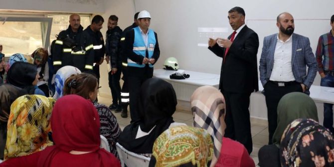 Tekstil Fabrikasında Yangın Tatbikatı