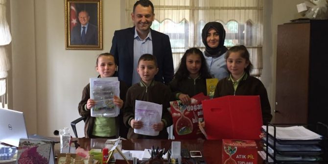 Atık Piller İçin Öğrencilere Bilgi Verildi