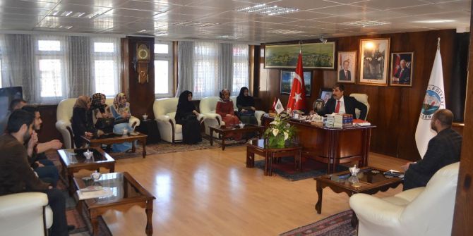 Öğrenci Topluluğundan Başkan Asya’ya Ziyaret