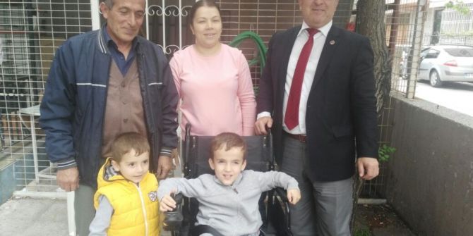 Engelli Minik Oğuzhan’a Bayram Hediyesi