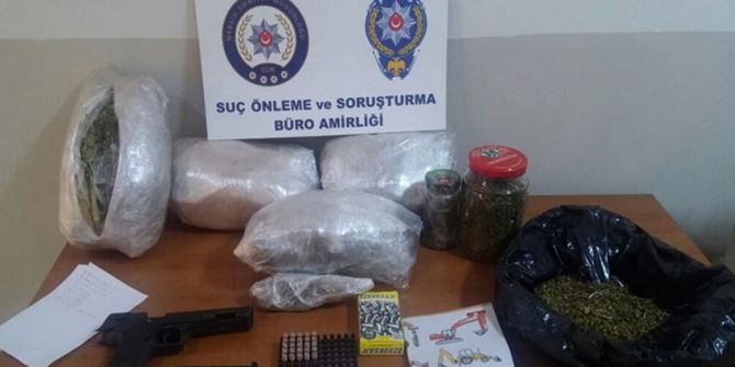 Mersin’de Uyuşturucu Operasyonları