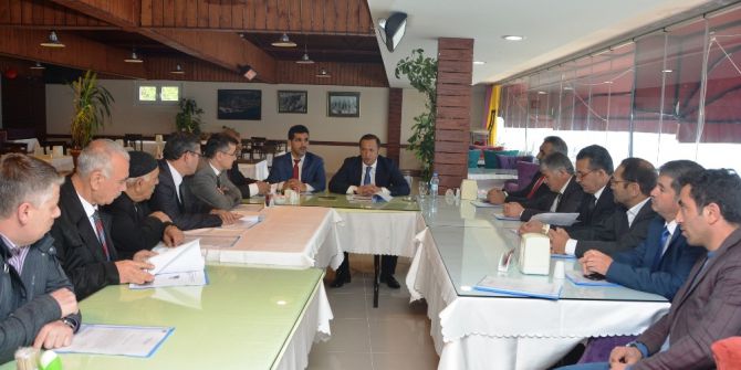 Başkan Toltar Mahalle Muhtarlarıyla Bir Araya Geldi