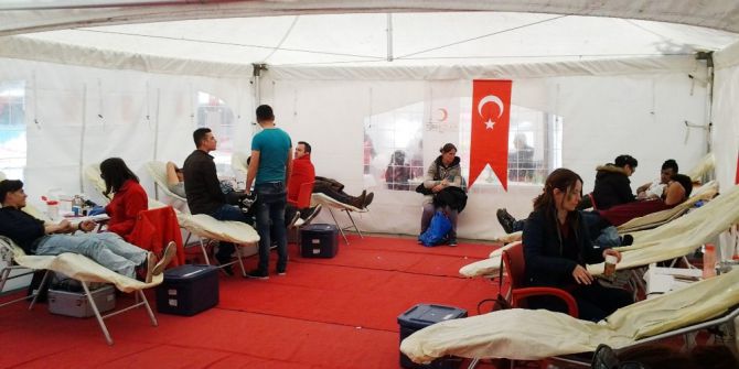 Kan Bağışı Kampanyasında 282 Ünite Toplandı
