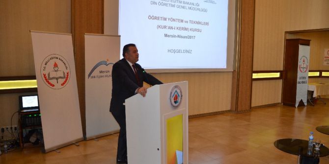 Mersin’de Kuran-ı Kerim Semineri