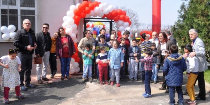 Samanlı Engelliler Okulu’na Oyun Parkı