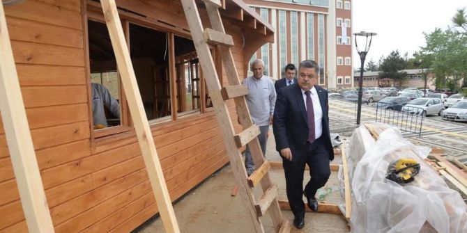 Başkan Yağcı’dan Üniversite Yerleşkesinde İnceleme