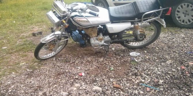 Motosiklet Çalan Çocuklar Polise Yakalandı