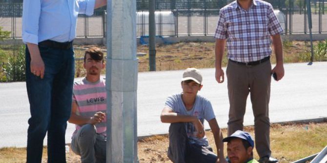 Karacabey’de Elektrik Hatları Yer Altına Alınıyor