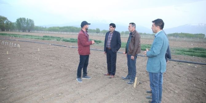 Rektör Alma, Uygulama Merkezinde İncelemede Bulundu