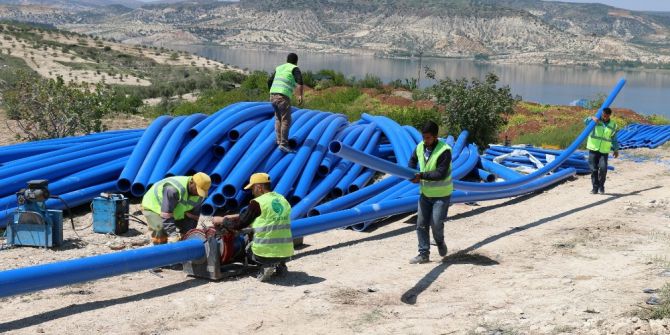 Birecik’in Su Problemi Çözüme Kavuşturuluyor