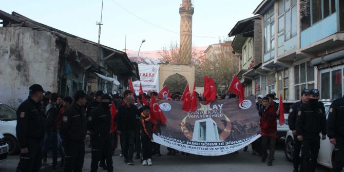 Muş’ta 57. Alaya Vefa Yürüyüşü