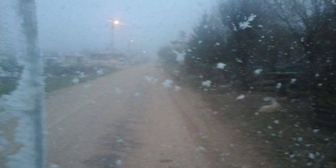 Reşadiye’de Kar Sürprizi