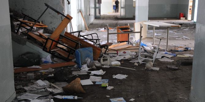 Talan Edilen Okula Kimse Sahip Çıkmıyor