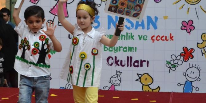 Çocuklar Bayramın Tadını Piazza’da Çıkardı