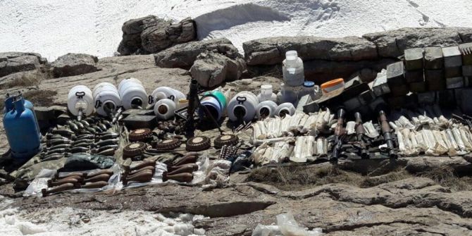 Tsk: “Şırnak’ta Çok Sayıda Silah, Mühimmat Ve Yaşam Malzemesi Ele Geçirildi”