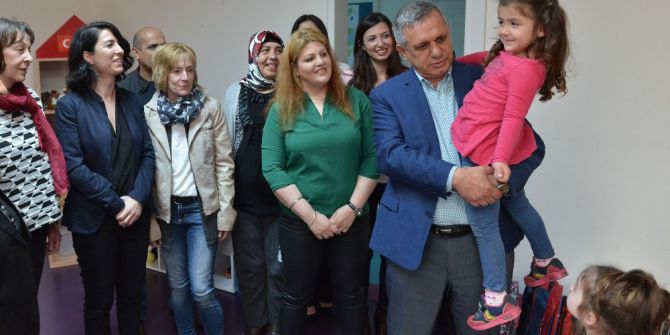 İnternationaler Bund Yetkileri Muratpaşa Kreşlerini İnceledi