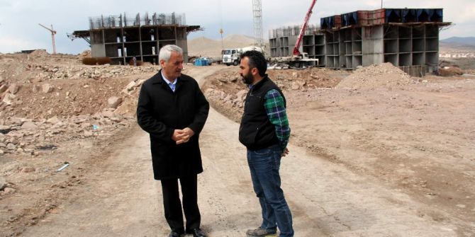 Başkan Karayol 4. Etap Toki Şantiyesini Ziyaret Etti