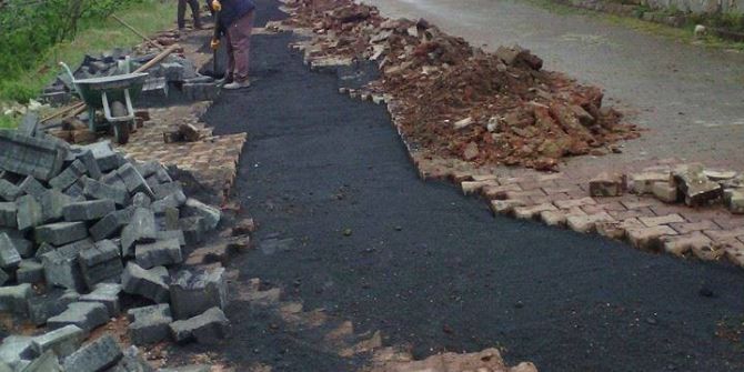 Yol Onarım Çalışmaları Hız Kazandı