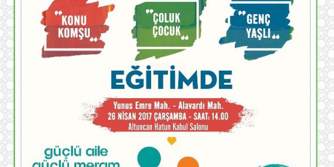 Meram’da Tiyatrolu Aile Akademisi