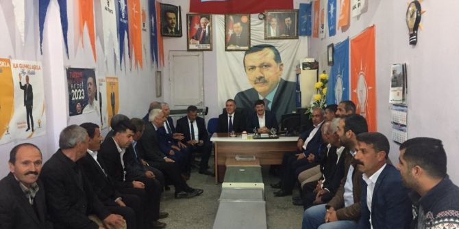 Ak Parti Diyarbakır Teşkilatı Teşekkür Ziyaretlerini Sürdürüyor