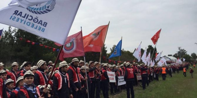 Bağcılarlı İzciler 57’nci Alay Yürüyüşü’ne Katıldı